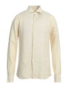 【送料無料】 ザカス メンズ シャツ リネンシャツ トップス Linen shirt Beige(4)