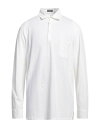 【送料無料】 ロッソピューロ メンズ ポロシャツ トップス Polo shirt White