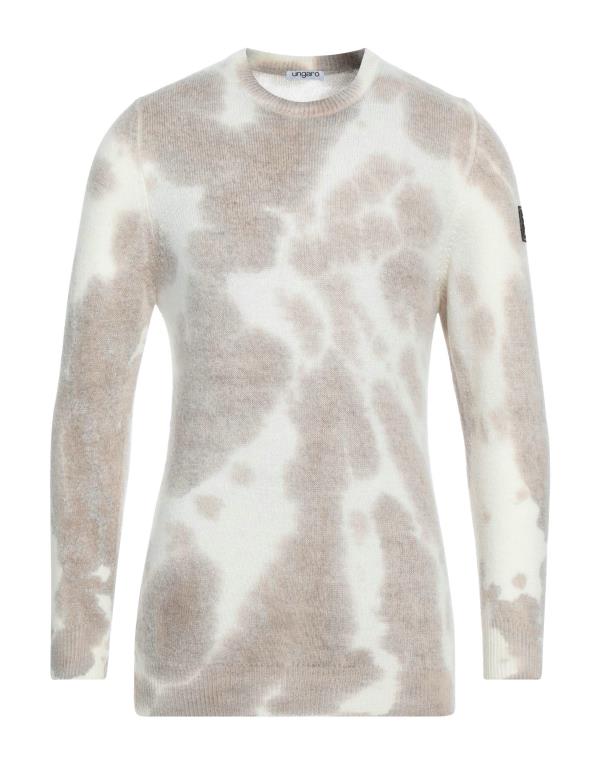 【送料無料】 ウンガロ メンズ ニット・セーター アウター Sweater Cream
