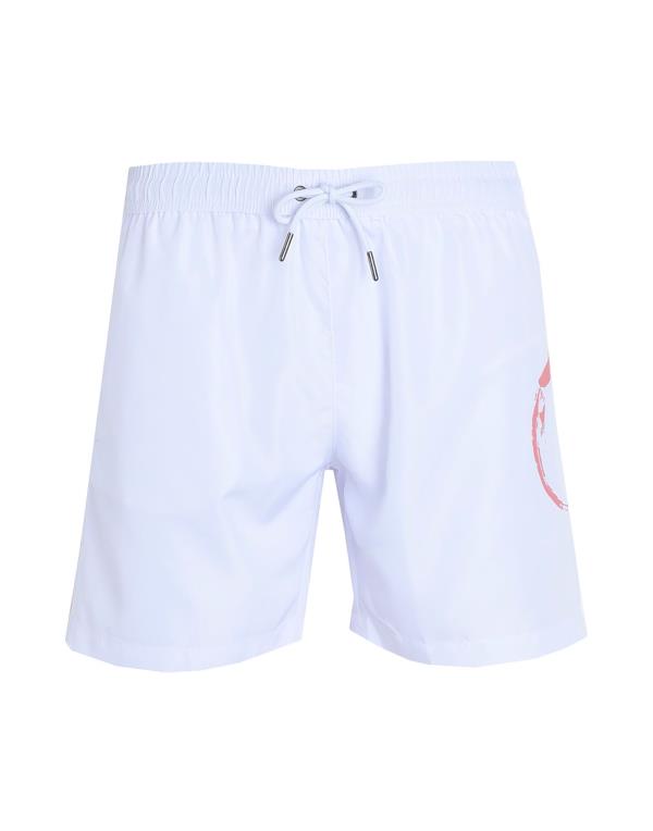 【送料無料】 トラサルディ メンズ ハーフパンツ・ショーツ 水着 Swim shorts White