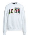 【送料無料】 ディースクエアード メンズ パーカー・スウェット アウター Sweatshirt White