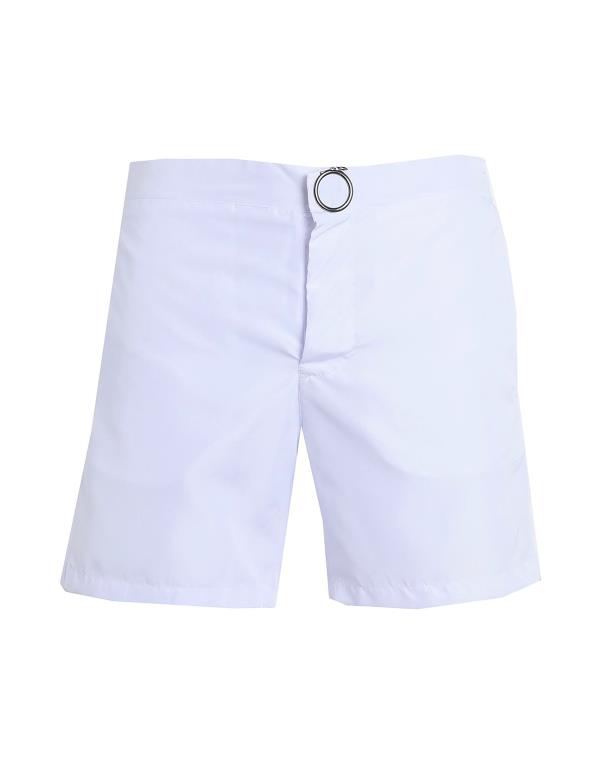 【送料無料】 トラサルディ メンズ ハーフパンツ・ショーツ 水着 Swim shorts White