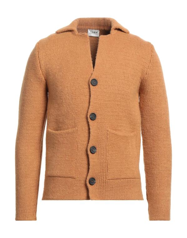 【送料無料】 ヴェルナ メンズ カーディガン アウター Cardigan Camel