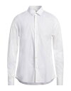 【送料無料】 トラサルディ メンズ シャツ トップス Solid color shirt White