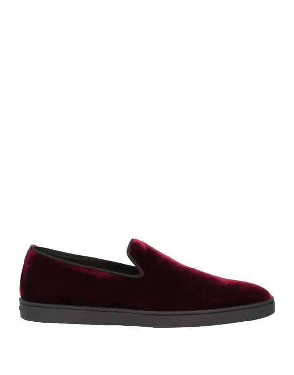 【送料無料】 サントーニ メンズ スリッポン・ローファー シューズ Loafers Burgundy