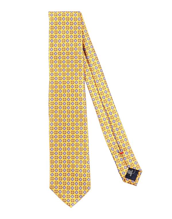  フィオリオ メンズ ネクタイ アクセサリー Ties and bow ties Ocher