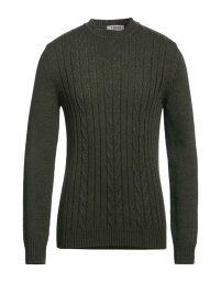 【送料無料】 ティーエスディ12 メンズ ニット・セーター アウター Sweater Military green