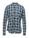 【送料無料】 ティントリア マッティ メンズ シャツ チェックシャツ トップス Checked shirt Deep jade(4)