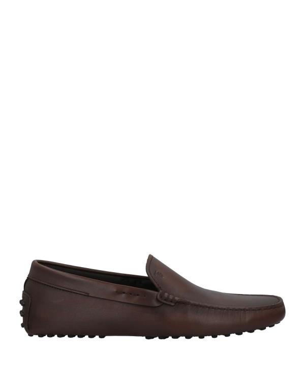 【送料無料】 トッズ メンズ スリッポン・ローファー シューズ Loafers Dark brown