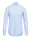 【送料無料】 トラサルディ メンズ シャツ トップス Striped shirt Azure