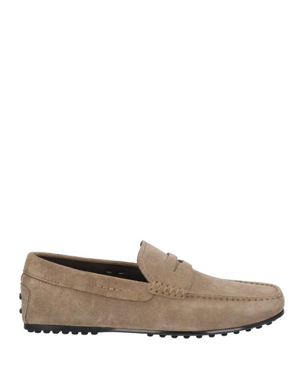 【送料無料】 トッズ メンズ スリッポン・ローファー シューズ Loafers Khaki