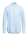 【送料無料】 ティントリア マッティ メンズ シャツ トップス Striped shirt Sky blue