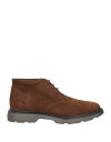 【送料無料】 ホーガン メンズ ブーツ・レインブーツ シューズ Boots Brown