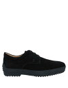 【送料無料】 トッズ メンズ スリッポン・ローファー シューズ Laced shoes Black