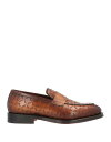 【送料無料】 サントーニ メンズ スリッポン・ローファー シューズ Loafers Brown