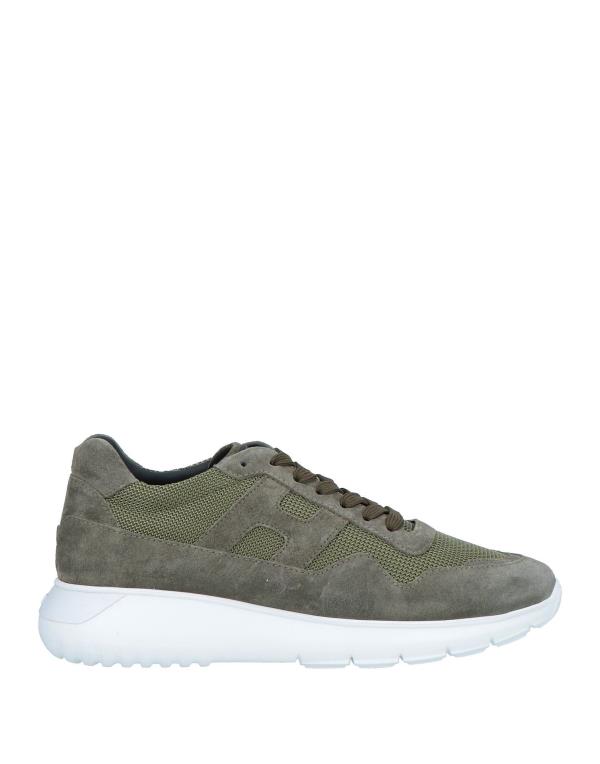 【送料無料】 ホーガン メンズ スニーカー シューズ Sneakers Military green