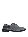 【送料無料】 プレミアータ メンズ スリッポン ローファー シューズ Laced shoes Grey