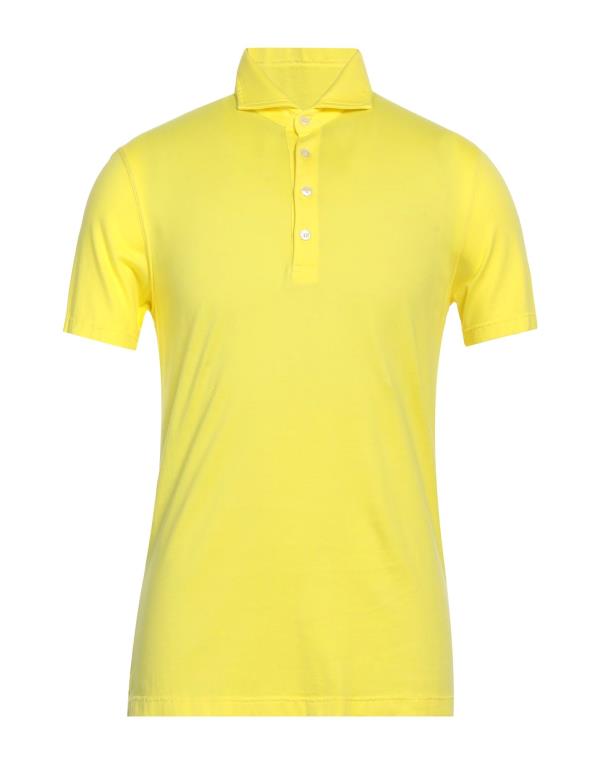 【送料無料】 フェデーリ メンズ ポロシャツ トップス Polo shirt Yellow