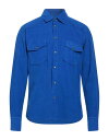 yz PTgm Y Vc gbvX Solid color shirt Blue