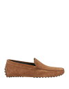 【送料無料】 トッズ メンズ スリッポン・ローファー シューズ Loafers Camel