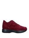 【送料無料】 ホーガン メンズ スニーカー シューズ Sneakers Burgundy