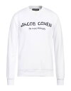 【送料無料】 ヤコブ コーエン メンズ パーカー・スウェット アウター Sweatshirt White