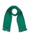 【送料無料】 メゾンキツネ メンズ マフラー・ストール・スカーフ アクセサリー Scarves and foulards Green