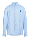 【送料無料】 ニールバレット メンズ シャツ トップス Solid color shirt Sky blue