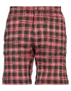 【送料無料】 ミッソーニ メンズ ハーフパンツ・ショーツ ボトムス Shorts & Bermuda Red