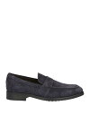 【送料無料】 トッズ メンズ スリッポン・ローファー シューズ Loafers Navy blue