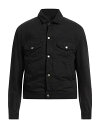 【送料無料】 アン ドゥムルメステール メンズ ジャケット・ブルゾン デニムジャケット アウター Denim jacket Black