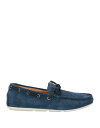 【送料無料】 サントーニ メンズ スリッポン・ローファー シューズ Loafers Navy blue