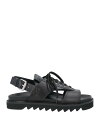 【送料無料】 モスキーノ メンズ サンダル シューズ Sandals Black