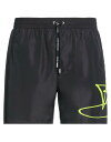 【送料無料】 バルマン メンズ ハーフパンツ・ショーツ 水着 Swim shorts Black