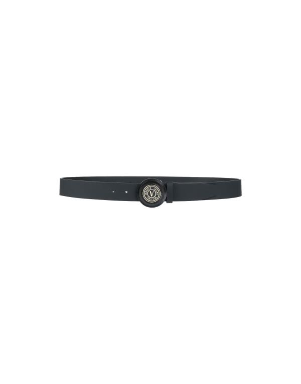 ベルサーチ 【送料無料】 ヴェルサーチ メンズ ベルト アクセサリー Fabric belt Black