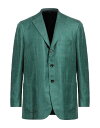 【送料無料】 キートン メンズ ジャケット・ブルゾン ブレザー アウター Blazer Green