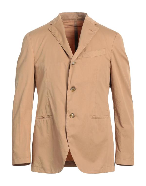 【送料無料】 トラサルディ メンズ ジャケット・ブルゾン ブレザー アウター Blazer Camel