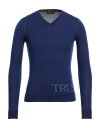 【送料無料】 トラサルディ メンズ ニット・セーター アウター Sweater Navy blue