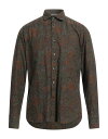 yz eBgA }beB Y Vc gbvX Patterned shirt Military green