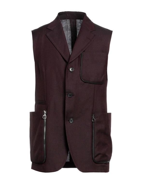 【送料無料】 フェラガモ メンズ ジャケット・ブルゾン ブレザー アウター Blazer Deep purple