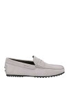 【送料無料】 トッズ メンズ スリッポン・ローファー シューズ Loafers Light grey