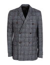 【送料無料】 トラサルディ メンズ ジャケット・ブルゾン ブレザー アウター Blazer Navy blue