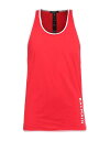 【送料無料】 バルマン メンズ タンクトップ トップス Tank top Red