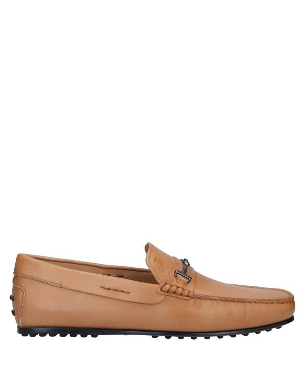 【送料無料】 トッズ メンズ スリッポン・ローファー シューズ Loafers Light brown