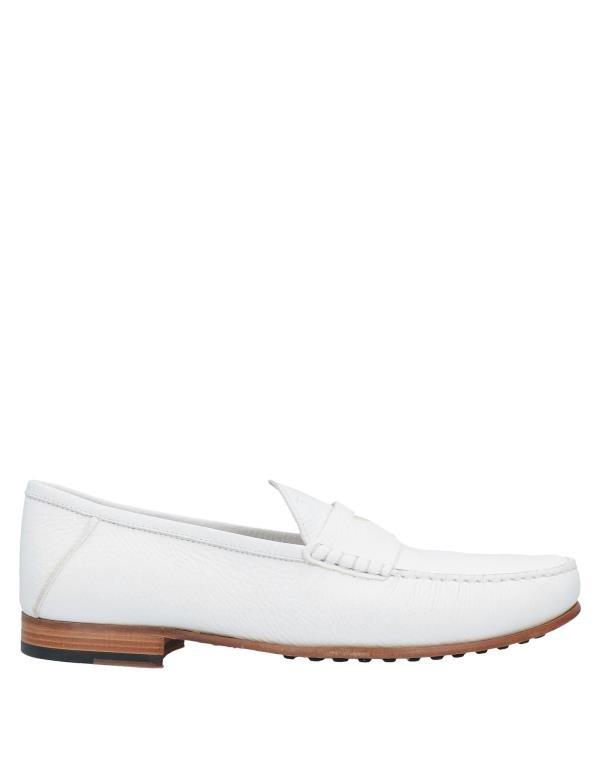 【送料無料】 トッズ メンズ スリッポン・ローファー シューズ Loafers White