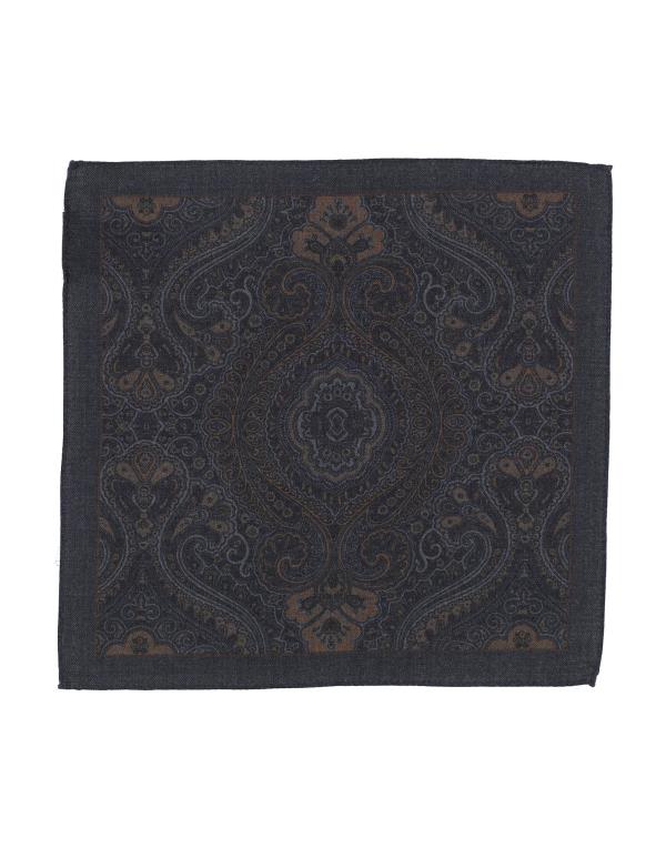 【送料無料】 ゼニア メンズ マフラー・ストール・スカーフ アクセサリー Scarves and foulards Steel grey