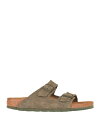 【送料無料】 ビルケンシュトック メンズ サンダル シューズ Sandals Military green