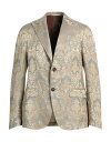 【送料無料】 パルジレリ メンズ ジャケット・ブルゾン ブレザー アウター Blazer Light grey