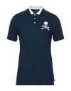 【送料無料】 フィリッププレイン メンズ ポロシャツ トップス Polo shirt Midnight blue