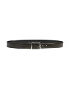 yz Tg[j Y xg ANZT[ Leather belt Dark brown